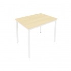 Стол письменный на металлокаркасе Рива SLIM SYSTEM С.СП-3 Клен-Белый