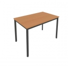 Стол письменный на металлокаркасе Рива SLIM SYSTEM С.СП-4 Груша-Антрацит