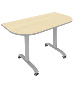 Стол радиусный складной мобильный Рива MOBILE SYSTEM СМ-4.1 Клен/Мультиплекс