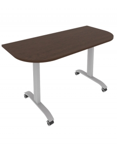 Стол радиусный складной мобильный Рива MOBILE SYSTEM СМ-5.1 Венге Цаво