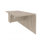 Стол-приставка двойной к опорным элементам Рива ONIX O.D.SPR-0.7 Дуб Аттик