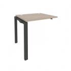 Наборный элемент рабочей станции на П-образном м/к Рива ONIX O.MP-1.NRS-0.7 Дуб Аттик/Антрацит