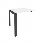 Наборный элемент рабочей станции на П-образном м/к Рива ONIX O.MP-1.NRS-0.7 Белый Бриллиант/Антрацит