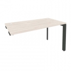 Стол-приставка на П-образном м/к к опорным элементам Рива ONIX O.MP-SPR-3.7 Денвер Светлый/Антрацит