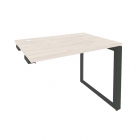 Стол-приставка на О-образном м/к к опорным элементам Рива ONIX O.MO-SPR-1.7 Денвер Светлый/Антрацит