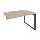 Стол-приставка на О-образном м/к к опорным элементам Рива ONIX O.MO-SPR-2.8 Дуб Аттик/Антрацит