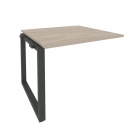 Проходной наборный элемент переговорного стола Рива ONIX O.MO-NPRG-1 Дуб Аттик/Антрацит