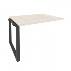 Проходной наборный элемент переговорного стола Рива ONIX O.MO-NPRG-2 Денвер Светлый/Антрацит