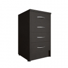 Тумба приставная с замком Рива Riva А.ТП-4F-S Венге Цаво