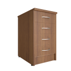 Тумба приставная с замком Рива Riva А.ТП-4.1F-S Орех Гварнери