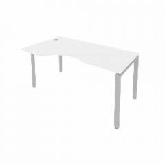 Стол письменный Рива METAL SYSTEM Б.СА-1 Л Дуб Навара/Серый