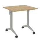 Стол складной мобильный Рива X-Pull X.M-0.7 Тиквуд Светлый/Серый