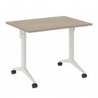 Стол складной мобильный Рива X-Pull X.M-1.7 Дуб Аттик/Белый