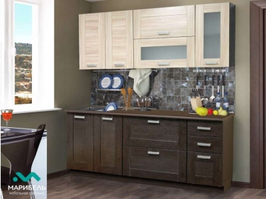 Кухонный гарнитур Квадро 2,0 м МАГ-РИВЕР 15700