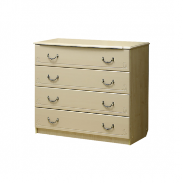 Комод с 4-мя ящиками Ивушка-5 МАГ-РИВЕР Туя светлая/Дуб беленый