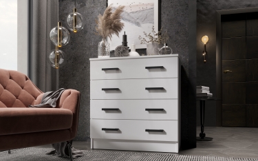 Комод к800 МАГ-РИВЕР Белый