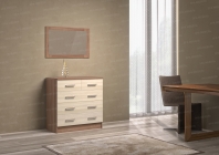 Комод К800-3/2 МАГ-РИВЕР Дуб вотан/Белый