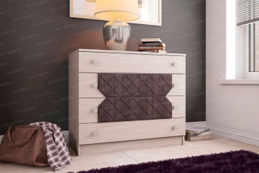 Комод Николь МАГ-РИВЕР Ясень шимо светлый/Лиственница темная