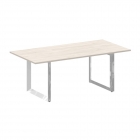 Стол переговорный на О-образном м/к Рива ONIX DIRECT LUX M-O.MO-PRG-19 Денвер светлый