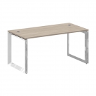 Стол рабочий руководителя на О-образном м/к Рива ONIX DIRECT LUX M-O.MO-SRR-4.8 Дуб Аттик