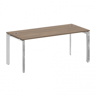 Стол рабочий руководителя на П-образном м/к Рива ONIX DIRECT LUX M-O.MP-SRR-5.8 Тиквуд темный