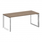 Стол рабочий руководителя на О-образном м/к Рива ONIX DIRECT LUX M-O.MO-SRR-5.8 Тиквуд темный