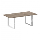 Стол переговорный на О-образном м/к Рива ONIX DIRECT LUX M-O.MO-PRG-19 Тиквуд темный