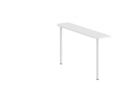 Приставка для стола на двух опорах Норден Sigma SG.441.WH Белая