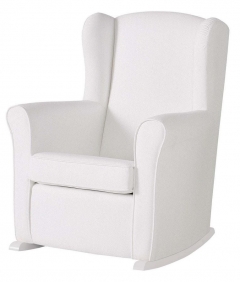 Кресло-качалка Micuna Micuna Wing/Nanny white/white искусственная кожа