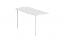 Приставка для стола на двух опорах Норден Sigma SG.455.WH Белая