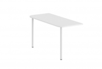 Приставка для стола на двух опорах Норден Sigma SG.456.WH Белая