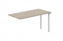 Секция рабочей станции s-b-s Норден Sigma SG.263.OD.63.WH Дуб темный Белый