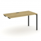 Стол приставка к опорным тумбам/шкафам Рива CONCEPT CN.OSPR-001 Дуб Винченцо Антрацит