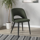 Кресло R-home Lars темно-зеленый/черный