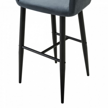 Кресло Бар R-home Oscar Б Diag grey/черный