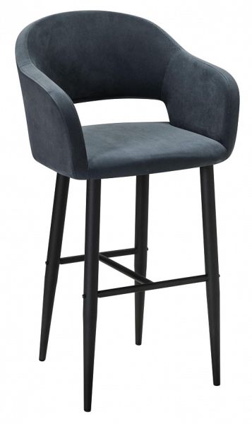 Кресло Бар R-home Oscar Б Diag grey/черный