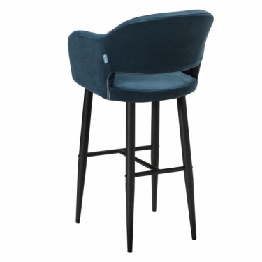 Кресло Бар R-home Oscar Б Diag blue/черный