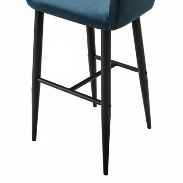 Кресло Бар R-home Oscar Б Diag blue/черный