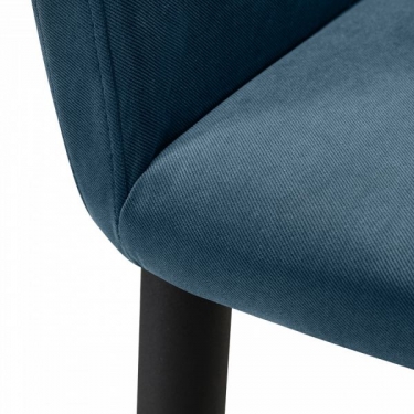 Кресло Бар R-home Oscar Б Diag blue/черный