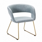 Кресло R-home Hugs К св.сер/Линк золото