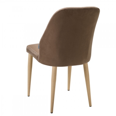 Стул R-home Alen Diag beige/нат.дуб