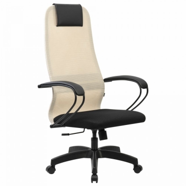 Кресло руководителя BRABIX BRABIX PREMIUM Ultimate EX-800 пластик Бежевое