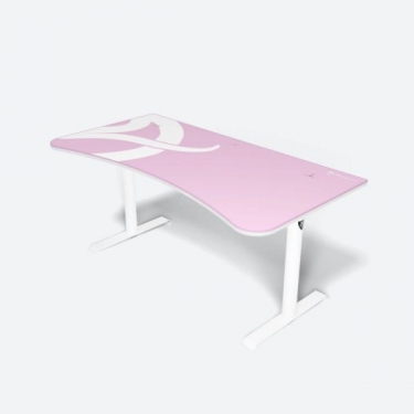 Стол для компьютера Arozzi Arozzi Arena Gaming Desk - White-Pink
