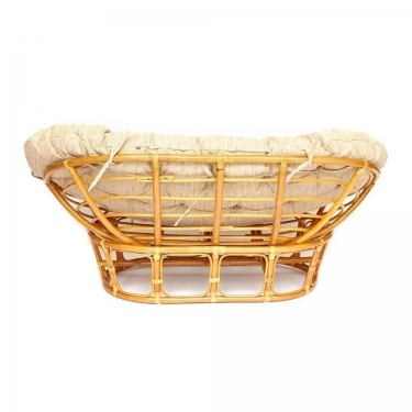Кресло Tetchair MAMASAN/МАМАСАН 23/02 W /с подушкой/ подушка 182х119 см, 169х102х80 см, Honey мед, ткань, Старт