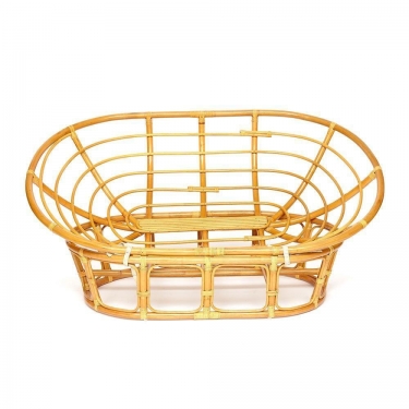Кресло Tetchair MAMASAN/МАМАСАН 23/02 W /с подушкой/ подушка 182х119 см, 169х102х80 см, Honey мед, ткань, Старт