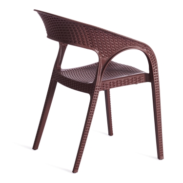 Стул Tetchair TINTO mod. PC59 / 1 шт. в упаковке пластик, 60 х 63 х 83 см, Brown коричневый 14