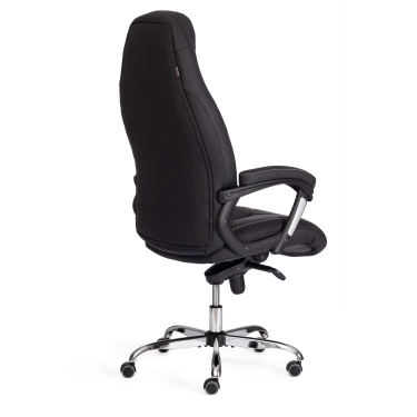 Кресло Tetchair BOSS Lux кож/зам, черный, 36-6