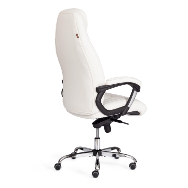 Кресло Tetchair BOSS Lux кож/зам, белый, 36-01