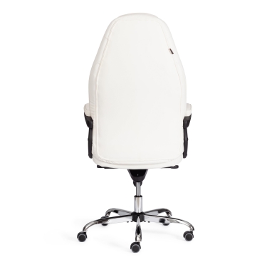 Кресло Tetchair BOSS Lux кож/зам, белый, 36-01