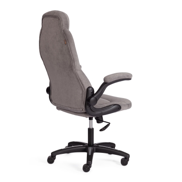 Кресло Tetchair BAZUKA флок , серый, 29